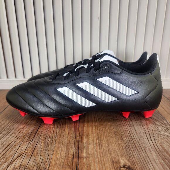 Adidas Goletto VIII FG Men\'s 8.5 Black White Athletic Soccer Cleats Boot GX7793 main image 10